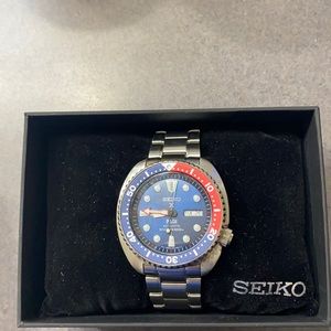 New Seiko Prospex Men's Steel Diver Watch SRPA21